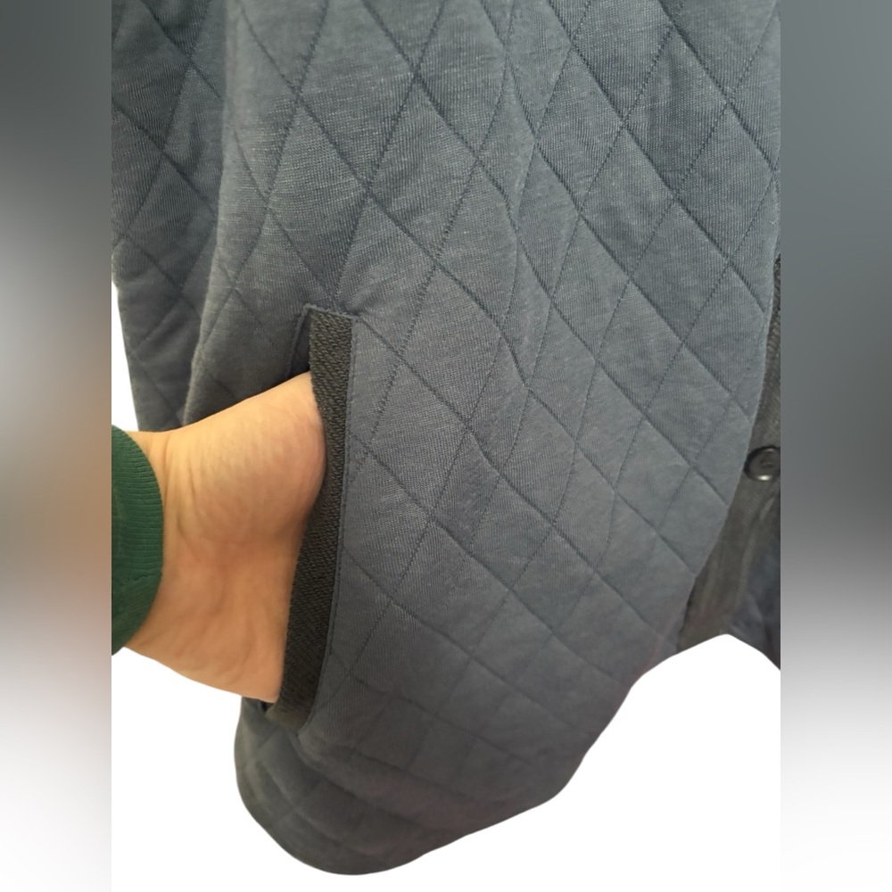 **Quilted Blue Jacket - Picture 4 of 4